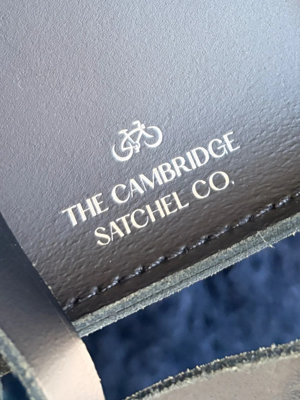 Cambridge Satchel Portrait Small Backpack - Black Leather